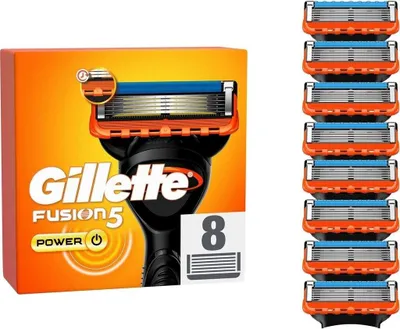 Produktbild von Gillette Rasierklingen »FUSION 5 Power« 8 Stück