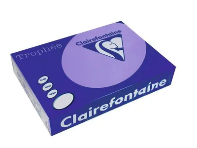 Obrázok produktu pre Clairalfa Multifunktionspapier Troph‚e A4, 160 g/qm, violett