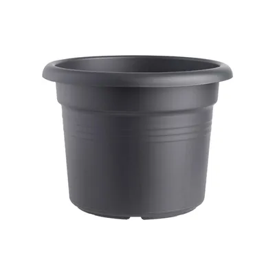 Obrázok produktu pre elho green basics cilinder 65cm, Kvetináč, Voľne stojace, Polypropylén (PP), Čierna, Kolo, Vonkajší