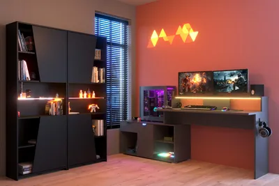 Produktbild von Parisot Jugendzimmer-Set Gaming Work 1, 3-tlg.