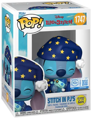 Productafbeelding van Funko POP! Disney - Stitch in pyjama's (gloeiend)