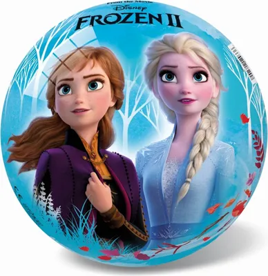 Obrázok produktu pre Nafukovací loptička s motívom filmu Kráľovstvo ľadu 2, priemer 23 cm, v sieťke