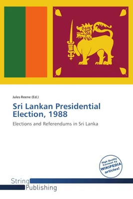 Produktbild von Präsidentschaftswahl in Sri Lanka, 1988