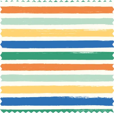 Produktbild von Baumwolljersey bedruckt Streifen, Jerseystoff Meterware, BW Jersey bunt *Ab 50cm