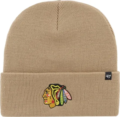 Produktbild von 47 Brand Wintermütze - HAYMAKER Chicago Blackhawks khaki