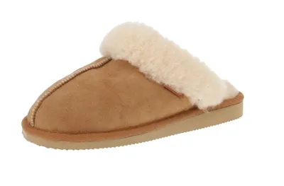 Produktbild von Shepherd 468 Jessica - Damen Hausschuhe - 056-Chestnut, Größe:41 EU