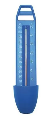 Image de Thermomètre Flottant Bleu Mesure Précise De La Température De L'eau - Quimicamp