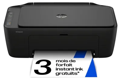 Produktbild von HP DeskJet 2910 Wireless All-in-One Farbe Drucker, Instant Ink, Thermal Inkjet, Farbdruck, 4800 x 1200 DPI, Farbkopieren, A4, Grau