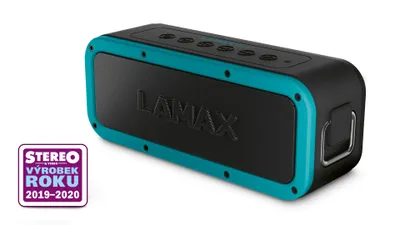 Image de LAMAX Storm1 - Bluetooth reproduktor - tyrkysový
