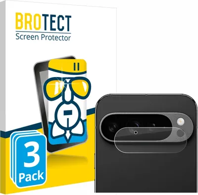 Produktbild von 3x BROTECT Schutzglas für Google Pixel 9 Pro XL (NUR Kameraschutz) Schutzfolie Panzer Folie Glas Display Schutz klar
