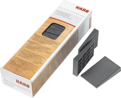Obrázek produktu pro Distanční klíny Haro 28 kusů klínů pro pokládku parket