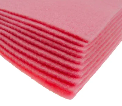 Produktbild von Bastelfilz Bögen 10er-Pack flex Filz A4, Stärke 1,5-2mm, Filzplatte, 50 Farben