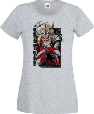 Zdjęcie produktu dla Koszulka Damska Anime Manga Saint Anime Seiya Knights Of The Zodiac Merak Beta Hagen, Lady S / Ciemnoniebieski