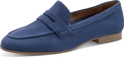 Produktbild von Tamaris Damen Slipper Leder, blau, 38 EU