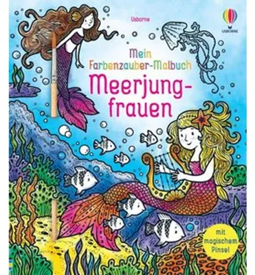 Produktbild von Mein Farbenzauber-Malbuch: Meerjungfrauen
