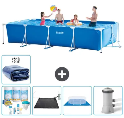 Produktbild von Rechteckiger Frame Pool - 450x220x84 cm - 6-teilig S20074