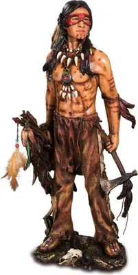 Produktbild von Western Figur Indianer mit Tomahawk