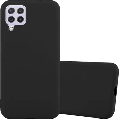 Produktbild von Cadorabo Hülle für Samsung Galaxy A22 4G / M22 / M32 4G Schutzhülle in Schwarz Handyhülle TPU Silikon Etui Case Cover