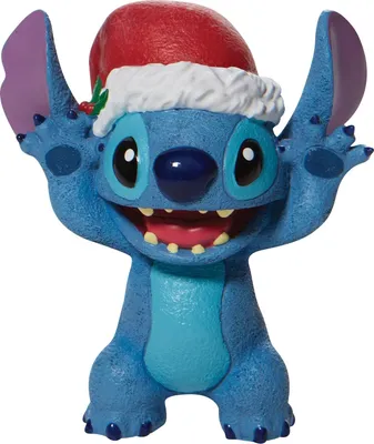 Image de Figurine Disney : Lilo et Stitch - Stitch (Stitch avec un bonnet de Noël)