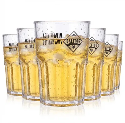 Produktbild von 5x Salitos Bier Glas Cocktailglas Gläser Partygläser Stapelglas 0,43l