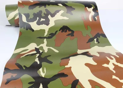 Produktbild von (8,55€/m²) Rapid Teck® Stickerbomb Folie Camouflage CAMO 152 cm Breite Laufmeterware selbstklebende Folie mit Luftkanälen Auto Folie