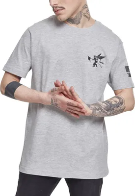 Produktbild von Merchcode Shirt - Linkin Park Flag grau - XL