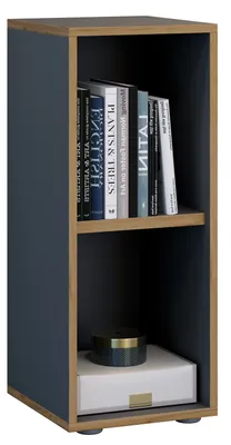Immagine prodotto di Scaffale in legno in piedi | File cabinet salvaspazio | Dimensioni ca. H. 74 x W. 30 x D. 33 cm | Scaffale elegante | Scaffale da ufficio – Salia 2x W. 30 cm