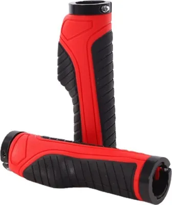 Produktbild von 1 Paar Fahrradgriffe 22mm, Farbe:Rot