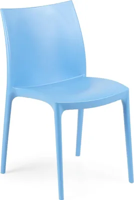 Produktbild von Grover - Outdoor Stuhl, Blau, ein Stuhl Italy