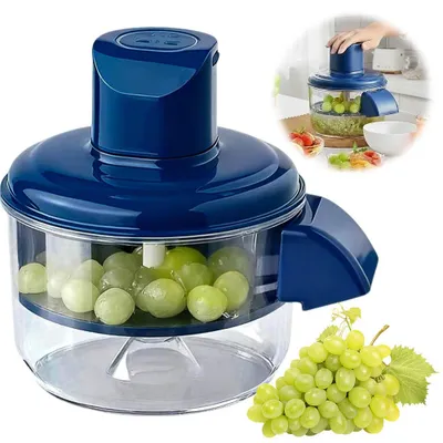 Image de Machine électrique à éplucher les raisins, Éplucheur-dénoyauteur de raisins rechargeable par USB, Machine à éplucher les cerises et l'ail