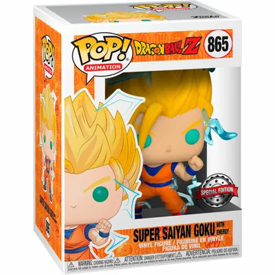 Zdjęcie produktu dla Funko POP Dragon Ball 865 Super Saiyan Goku with Energy glow/chase Limitowana Świecąca Figurka Kolekcjonerska