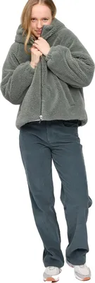 Produktbild von Mazine Faux-Fur Hooded Jacket - Kunstfelljacke, Größe:M, Farbe:light bottle