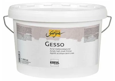 Zdjęcie produktu dla Gesso Solo Goya Gesso Primer biały - KREUL - 250 ml