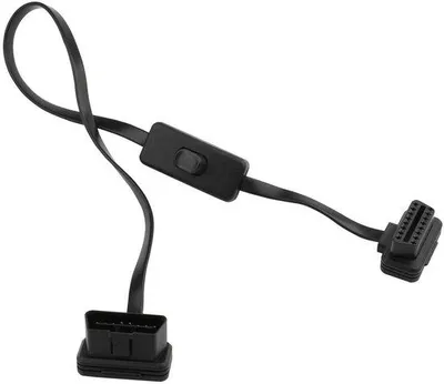 Immagine prodotto di Adattatore OBD2 a 16 pin maschio-femmina con cavo di diagnostica
