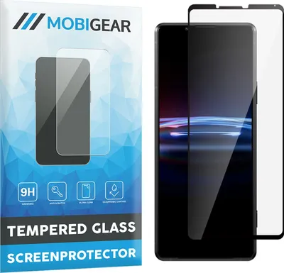 Produktbild von Mobigear Premium  Sony Xperia Pro-I Panzerglas Gehärtetes Glas Displayschutz - Hüllenfreundlich - Schwarz