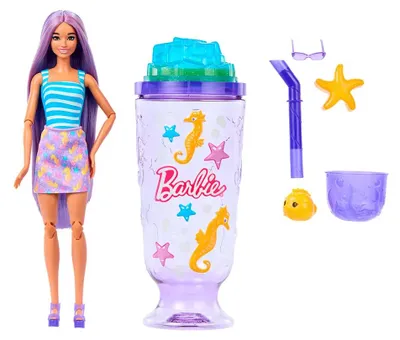 Image de Barbie Pop Reveal JKF61, poupée de mode, pour filles, à partir de 3 ans, convient aux garçons et aux filles, 105 mm, multicolore