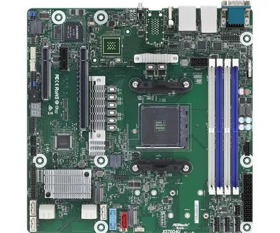Zdjęcie produktu dla Asrock X570D4U, Socket AM4, Socket AM4, DDR4-SDRAM, 32 GB, DIMM, 1.2 V