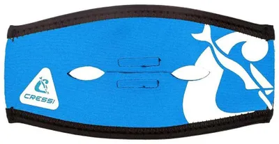 Produktbild von Cressi Pony Tauchmaske Neoprenband Blau  Blau One Size