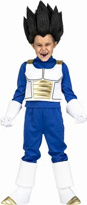 Produktbild von Dragon Ball Z Vegeta Kostüm für Kinder - 140/152 (10-12 Jahre)