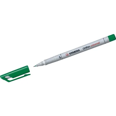 Produktbild von Folienstift - STABILO OHPen universal - wasserlöslich superfein - Einzelstift - grün