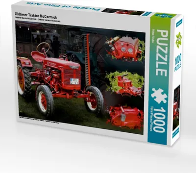 Produktbild von Calvendo Oldtimer Traktor McCormick 1000 Teile Puzzle quer 640x480mm, Roder Peter; 7302148