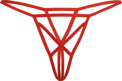 Zdjęcie produktu dla Teyli Ouvert stringi Menndi Female 3113T czerwony S/M