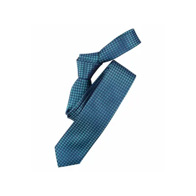 Produktbild von VENTI Herren Business-Krawatte 6cm Seide Struktur Petrol