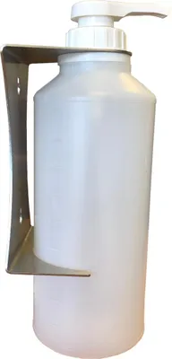 Produktbild von Desinfektionsspender 1000ml mit Nachfüllbare Flasche Wandspender Edelstahl No.15
