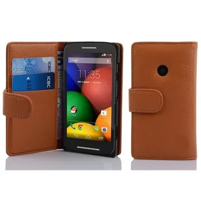 Obrázek produktu pro Cadorabo DE-101091, Motorola, Motorola MOTO E, Hnědá