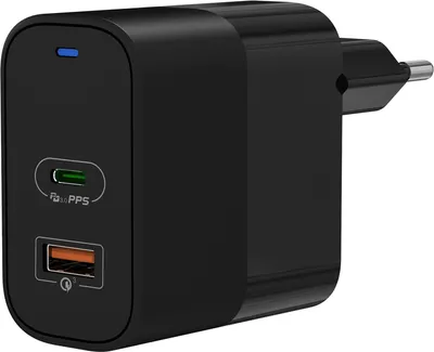 Produktbild von felixx 65W GaN PD Reiselader, USB-C + USB-A, Schwarz