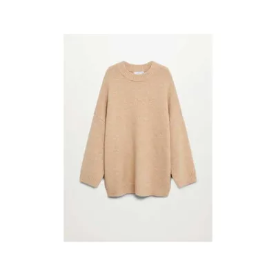 Produktbild von Mango Vinson Damen Wollpullover braun L