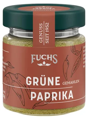 Produktbild von Paprika grün gemahlen