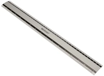 Produktbild von Westcott E-10192 00 Aluminium-Lineal besonders rutschfest, 40 cm, 16 Zoll