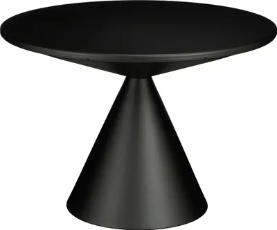 Produktbild von Mica Decorations Royale Beistelltisch – H42 x Ø60 cm – Metall – Schwarz